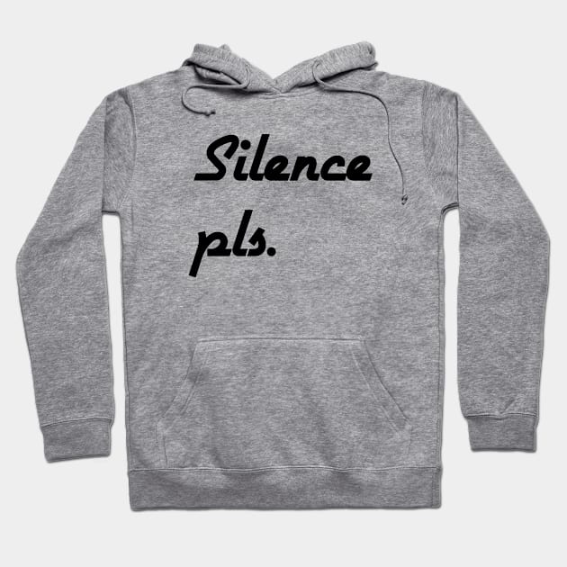 Silence Hoodie by yam2017